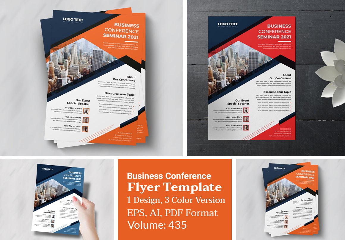 flyer templates cover 435 252