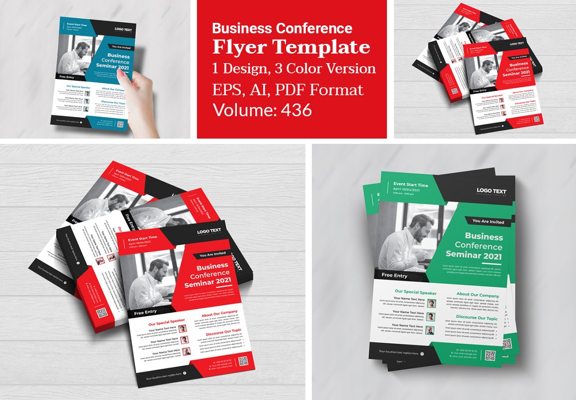 flyer templates cover 436 740