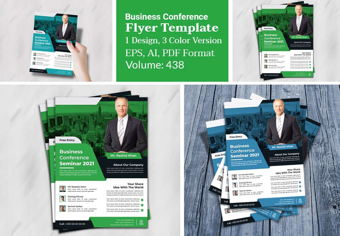 flyer templates cover 438 548