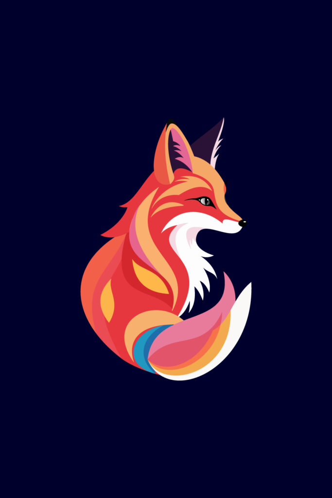 Fox Master Design Modern fox logo design template vector illustration. Forest animal ...