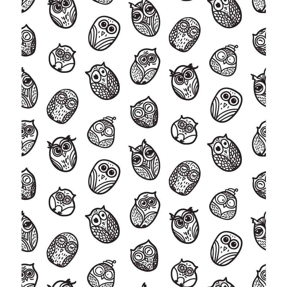 Funny Owls Patterns cover image.