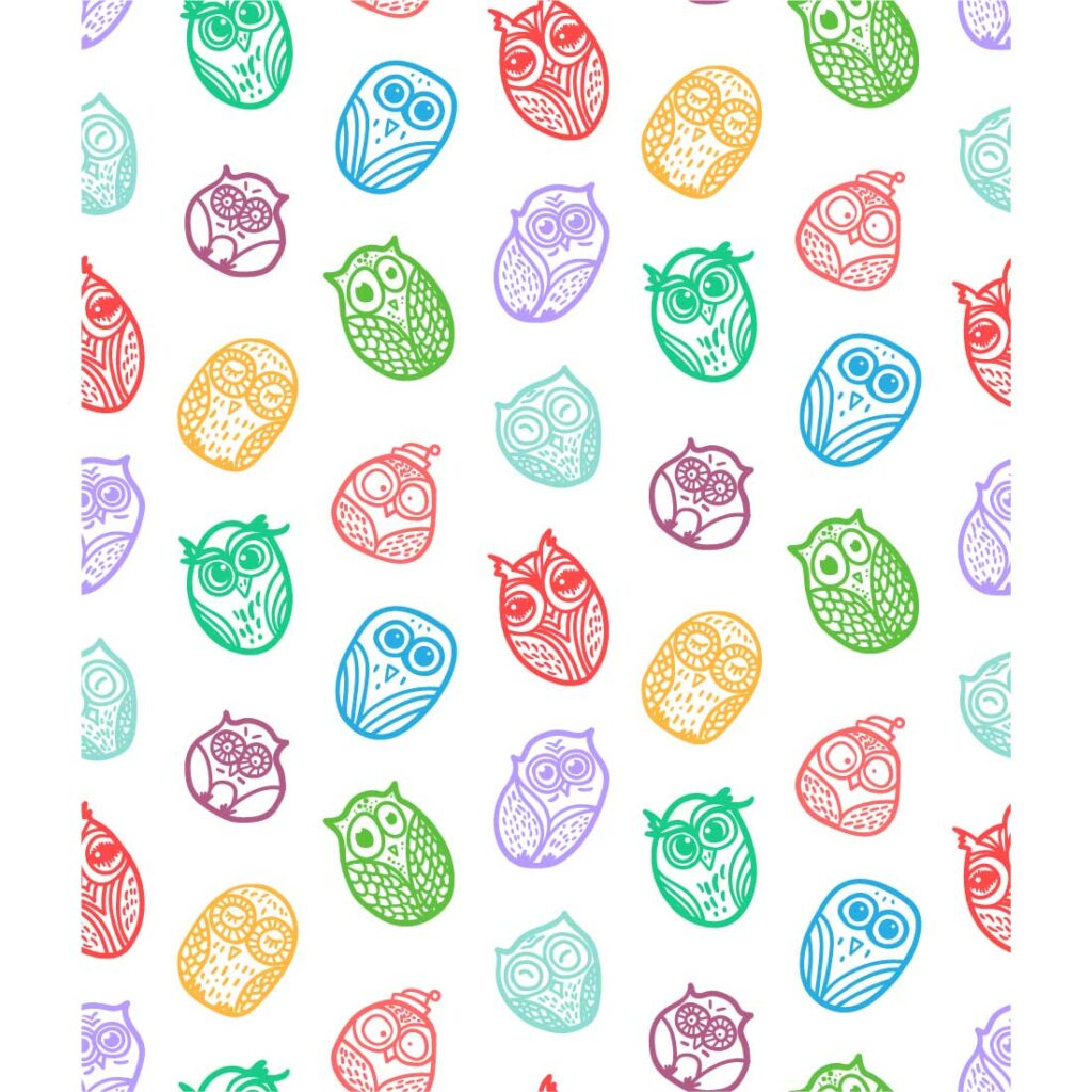 Funne Patterns Funny Owls Patterns - MasterBundles