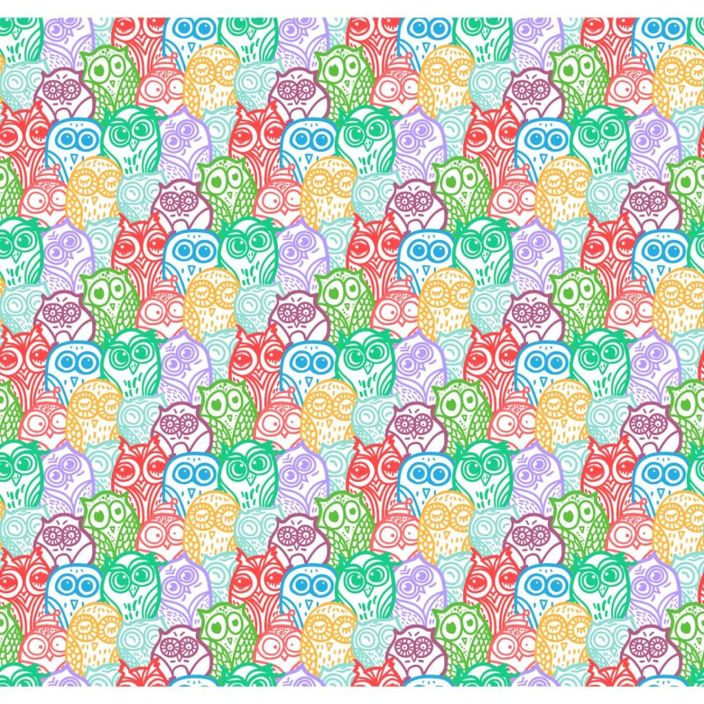 Funne Patterns Funny Owls Patterns - MasterBundles