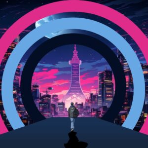 EYES CATCHING FUTURE POST DESIGN FUTURE POST DESIGN DIGITAL WORLD POST cover image.