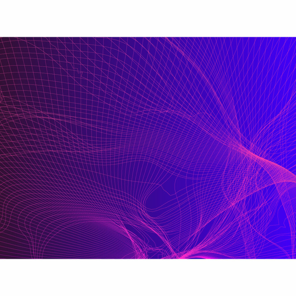 Wave Geogrid Pattern Design Geometric Waves Collection - MasterBundles