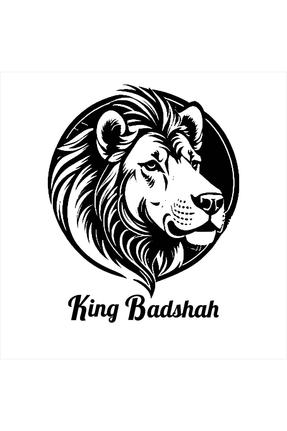 lion logo art vector king logo Adobe illustrator pinterest preview image.