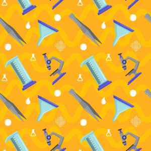 Laboratory Seamless Pattern - MasterBundles