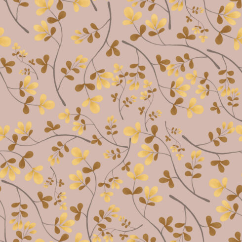 Leaf Autumn Seamless Pattern cover image.