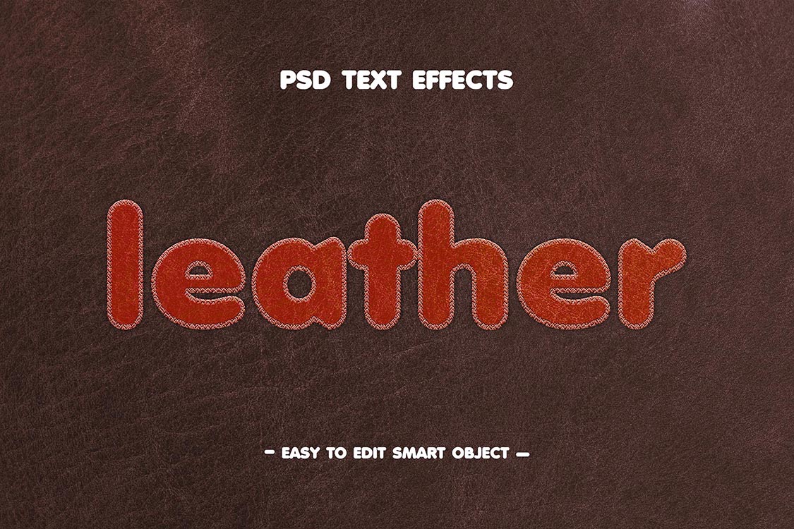 leather text effects 05 550