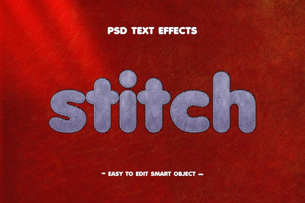 Editable Leather Text Effect Bundle - MasterBundles