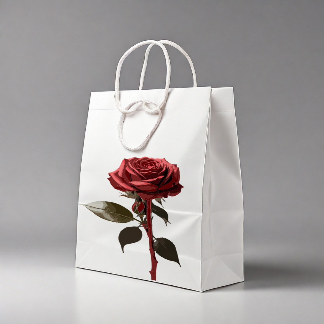 leonardo diffusion xl two white color paper bag on white backg 0 168