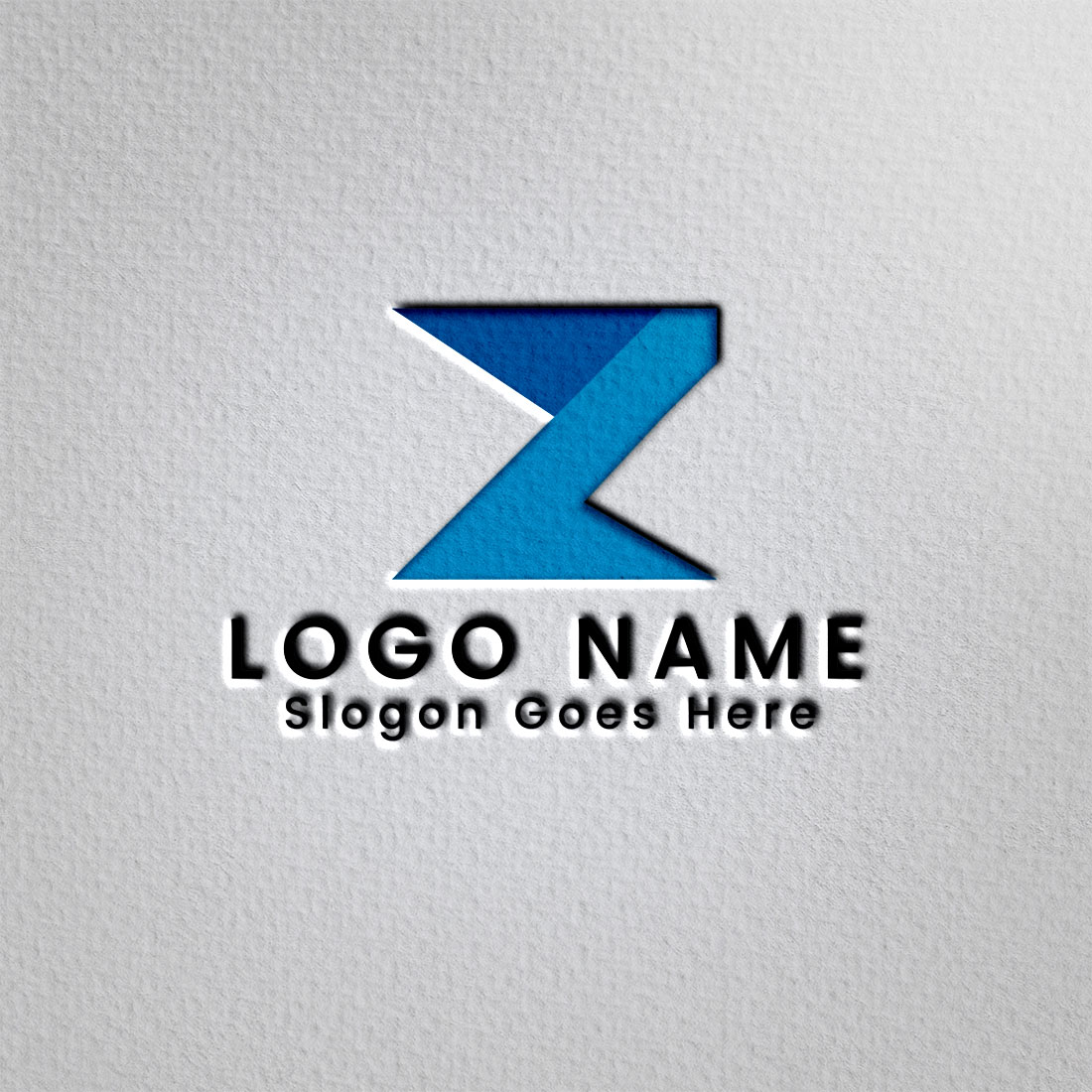 Z letter logo preview image.