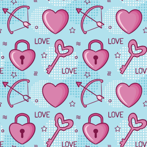 Love Seamless Pattern cover image.