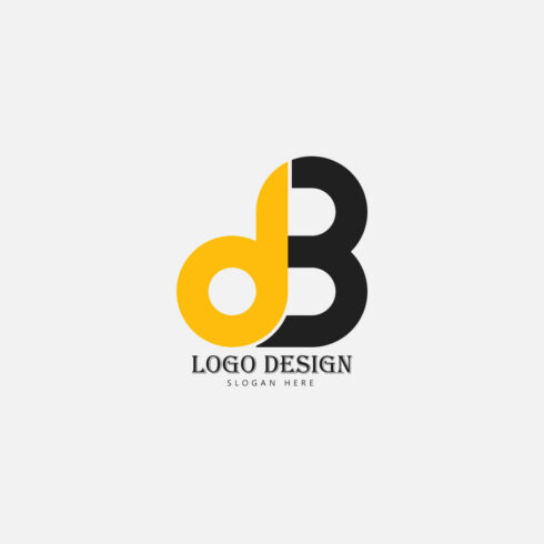 simple db letter logo or corporate business logo design cover image.