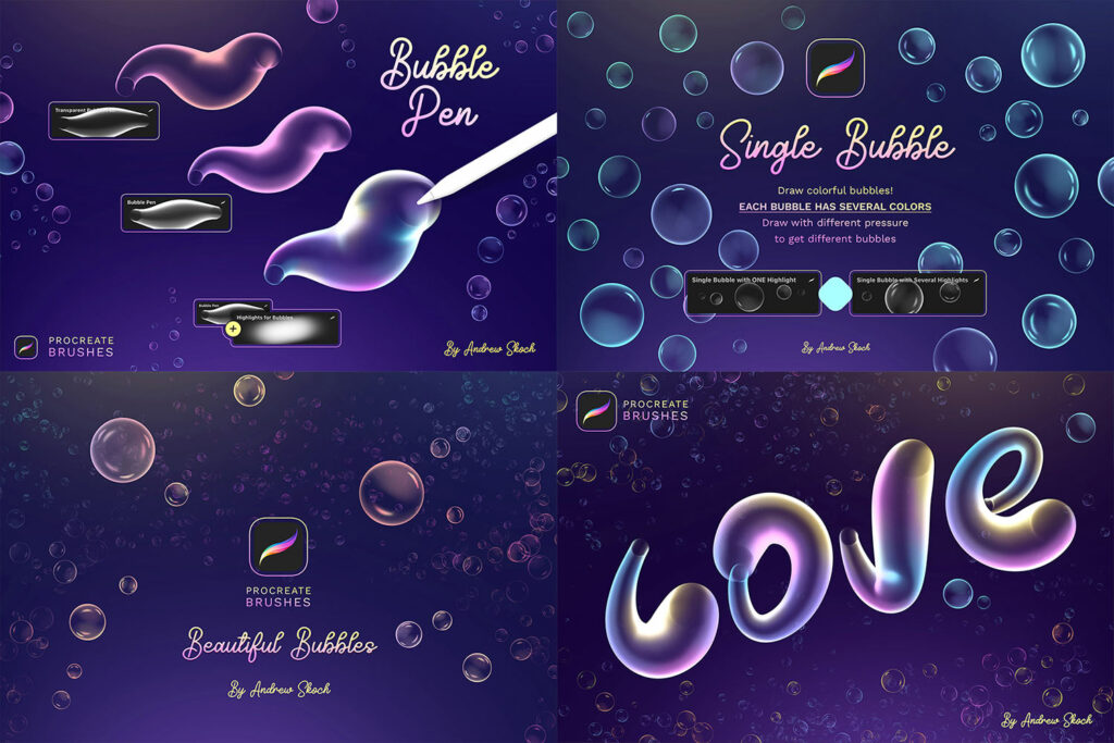 Procreate Brushes Bundle - MasterBundles