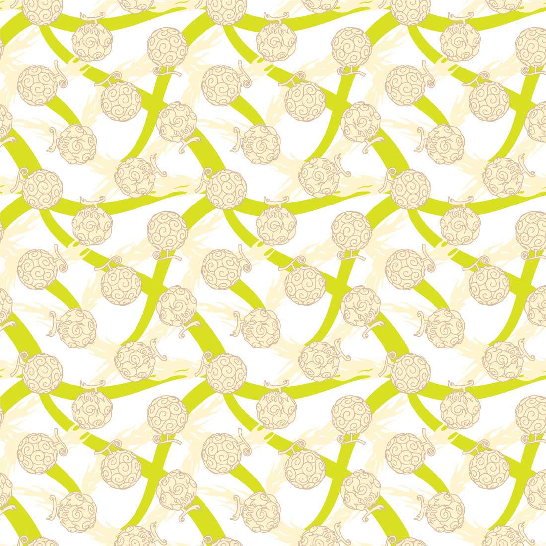 Light Leaf Hand Drawn Seamless Pattern Pro Vector cover image.