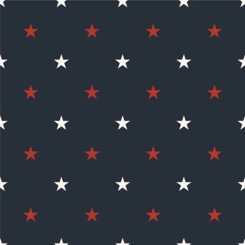 Star Hand Drawn Seamless Pattern Pro Vector cover image.