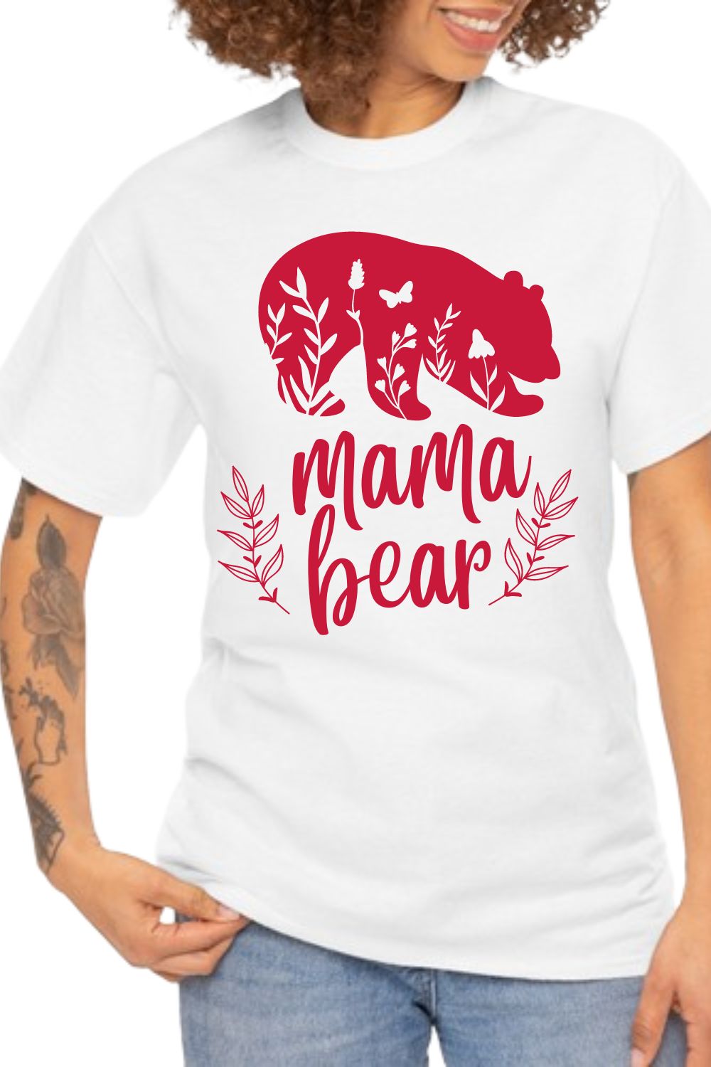 mama bear design pinterest preview image.