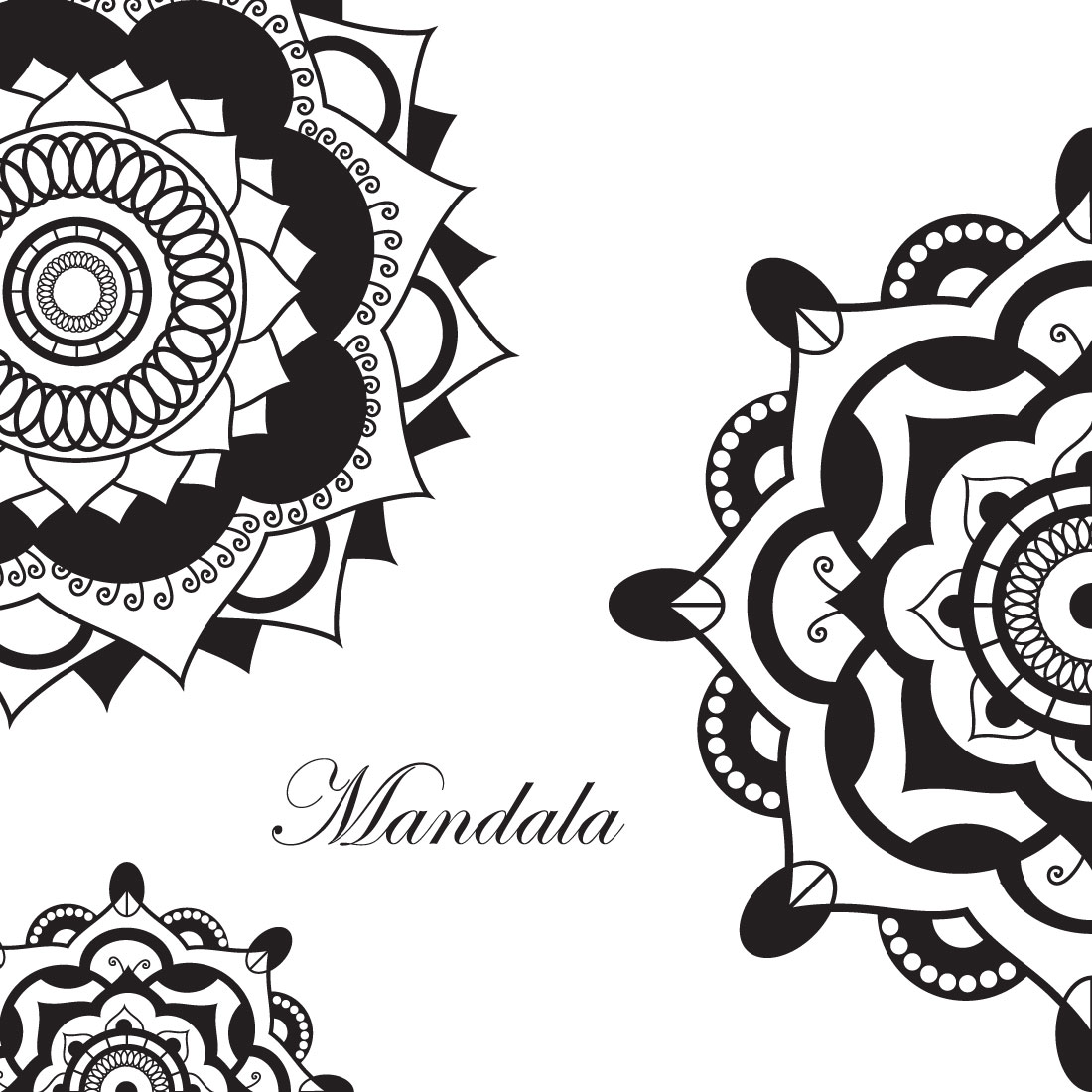 Mandala Pagan Symbol Schematic Representation preview image.