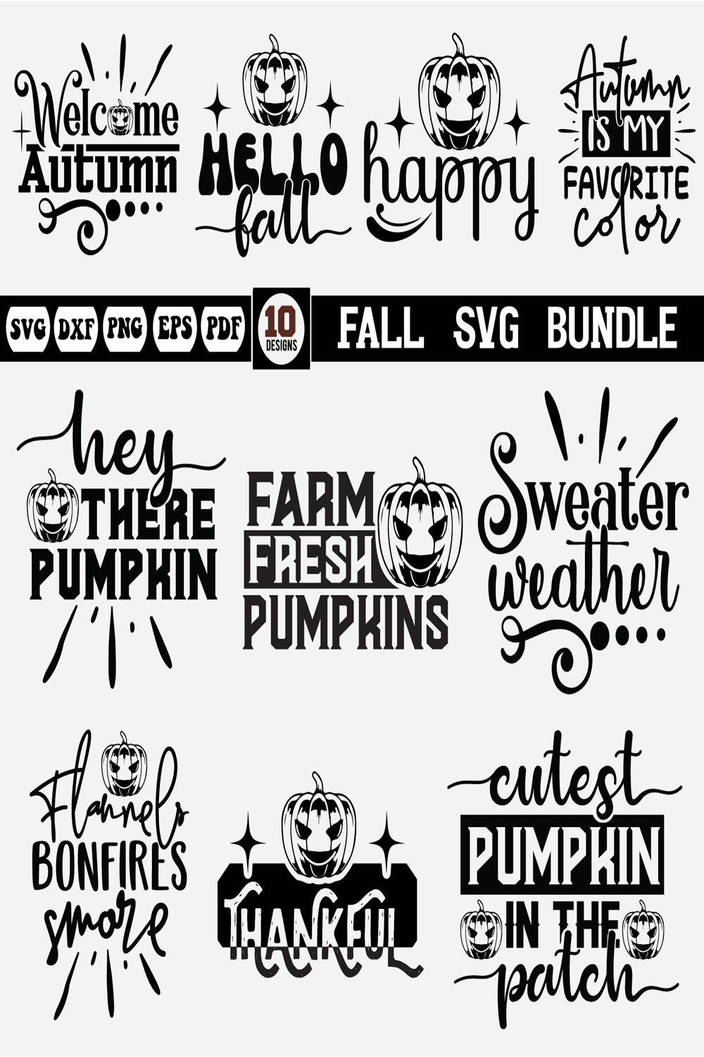 fall svg bundle-1 pinterest preview image.