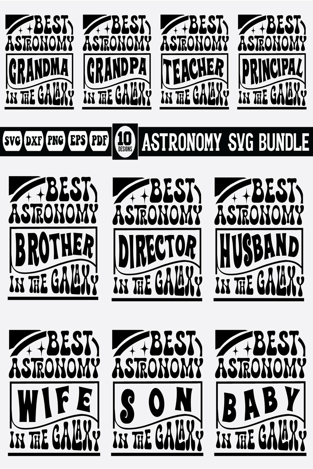 Astronomy Bundle pinterest preview image.