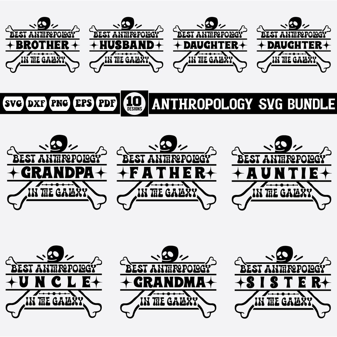 Anthropology bundle preview image.