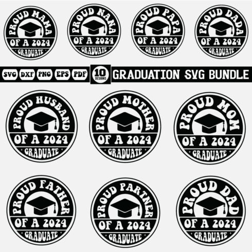 graduation svg bundle Vol-1 cover image.