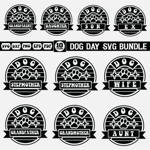 Dog day Svg Bunde vol-1 cover image.