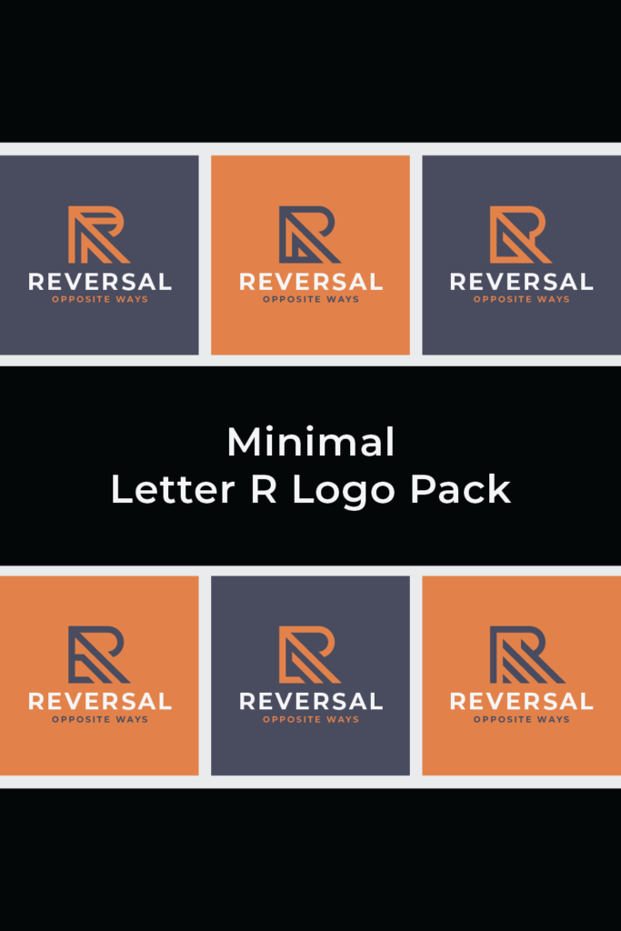Minimal Letter R Logo Pack - MasterBundles