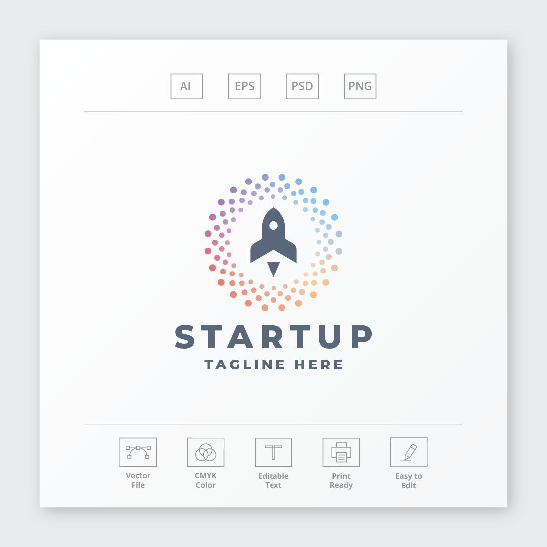 Startup Business Logo preview image.