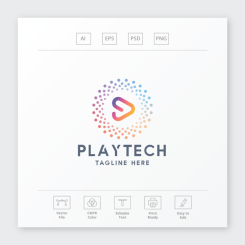 Media Play Tech Logo cover image.
