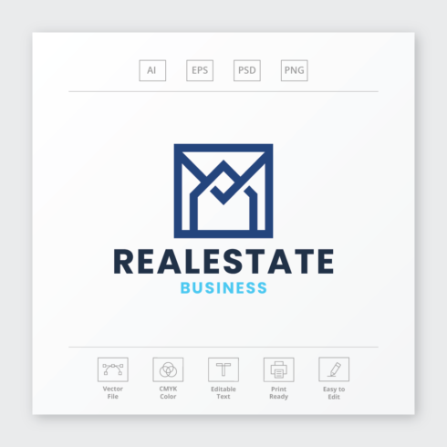 Check Real Estate Business Logo cover image.