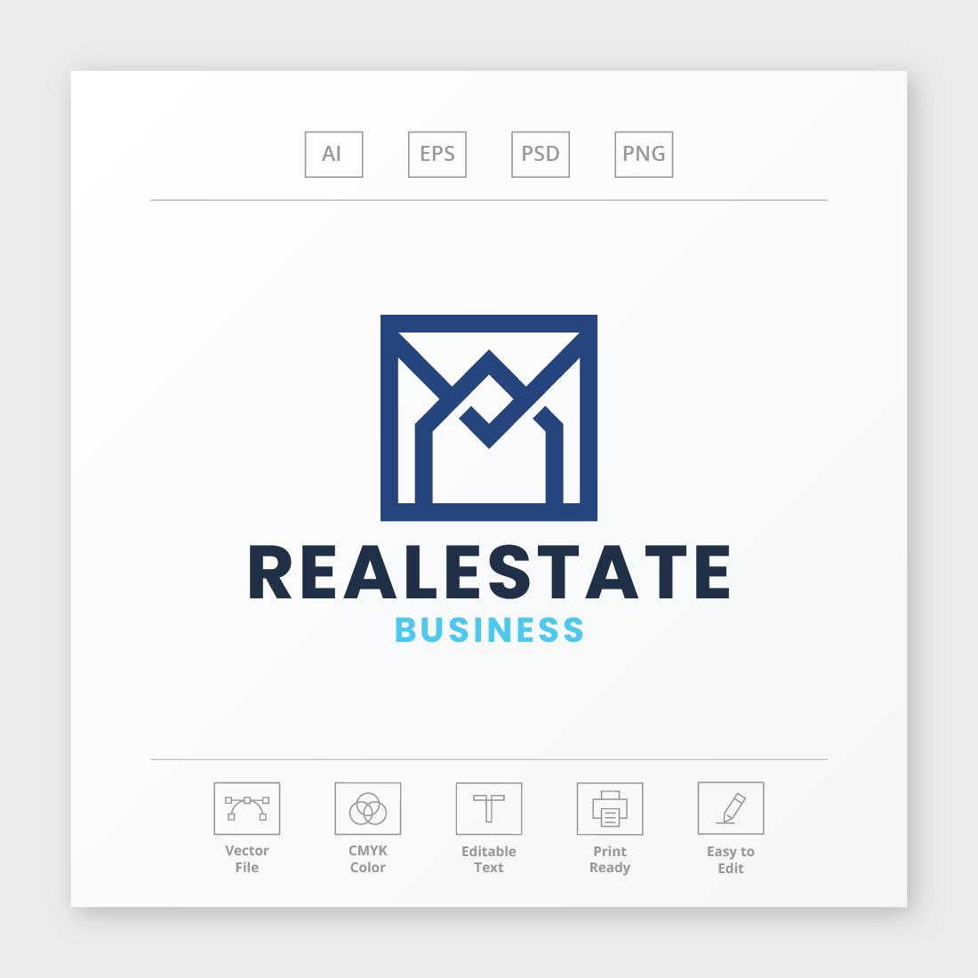 Check Real Estate Business Logo preview image.