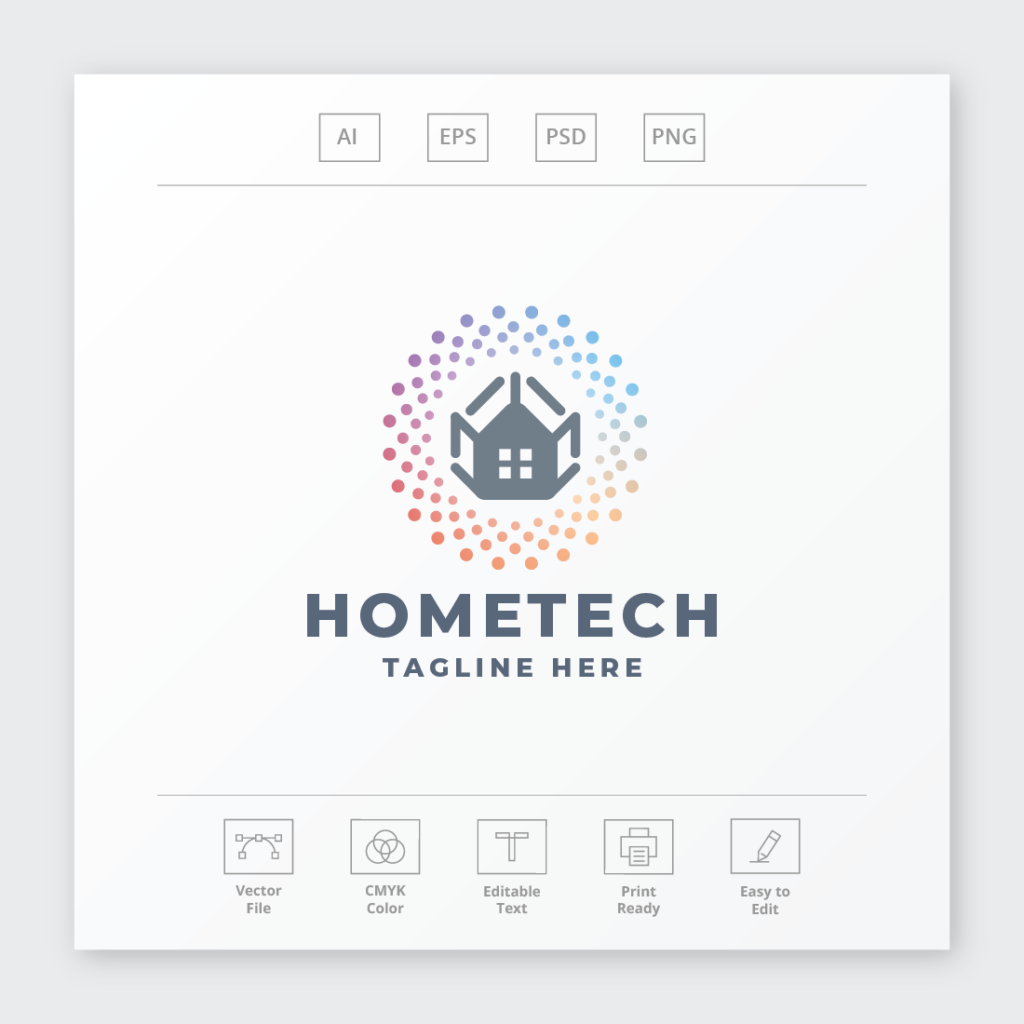 Home Tech Logo - MasterBundles
