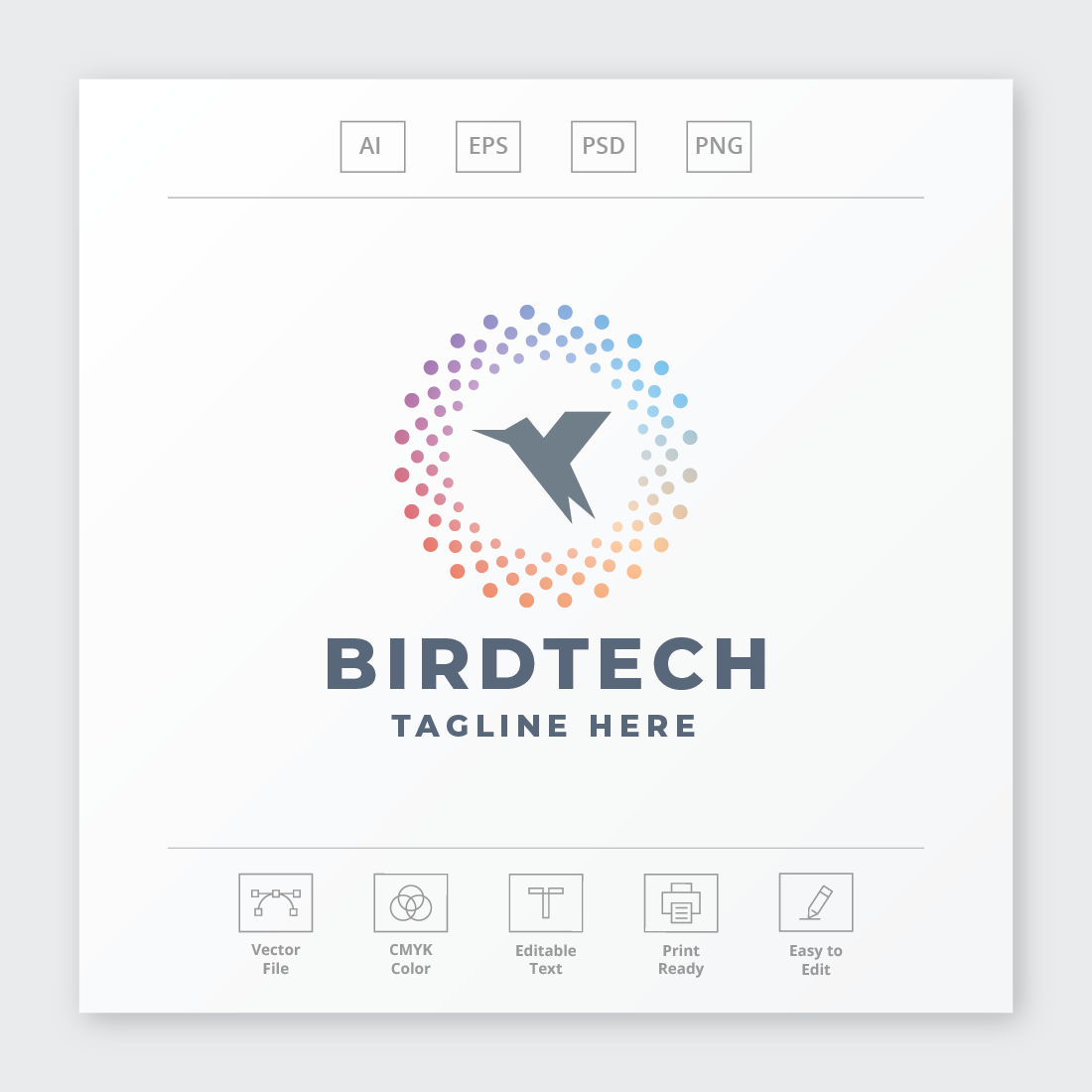 Bird Tech Logo preview image.