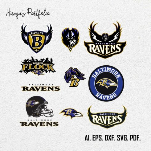 Baltimore Ravens logo, Baltimore Ravens svg, Baltimore Ravens eps, Baltimore Ravens clipart, Ravens svg, NFL svg cover image.