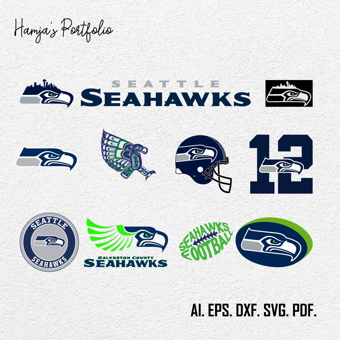 Seattle Seahawks Logo SVG - MasterBundles