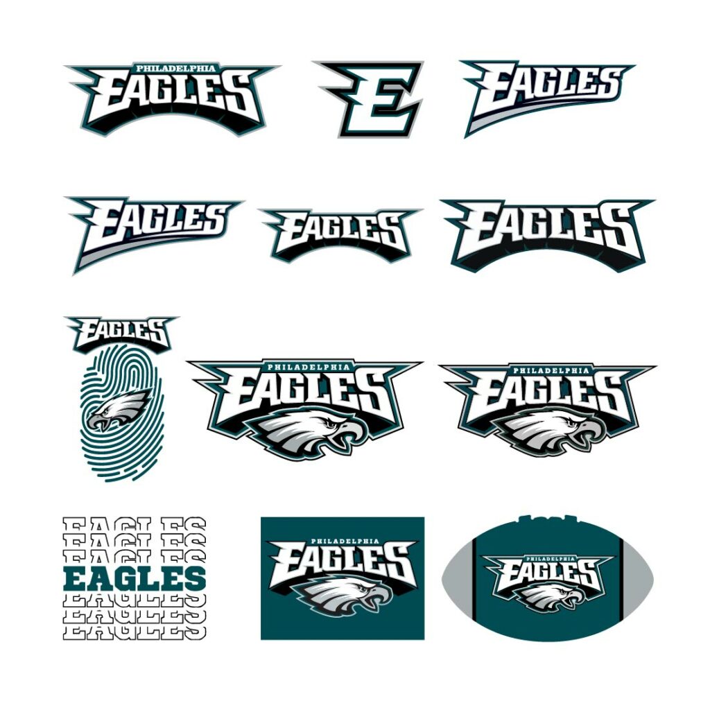 Philadelphia Eagles logo svg vector , bundle logo, NFL teams, Football ...