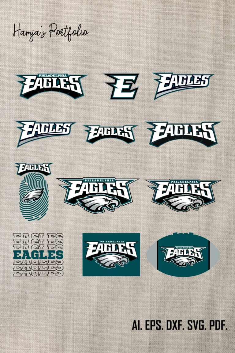 Philadelphia Eagles logo svg vector , bundle logo, NFL teams, Football ...