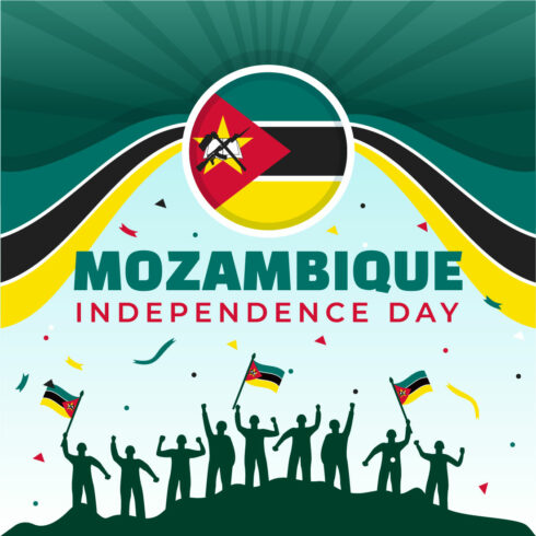 12 Mozambique Independence Day Illustration cover image.