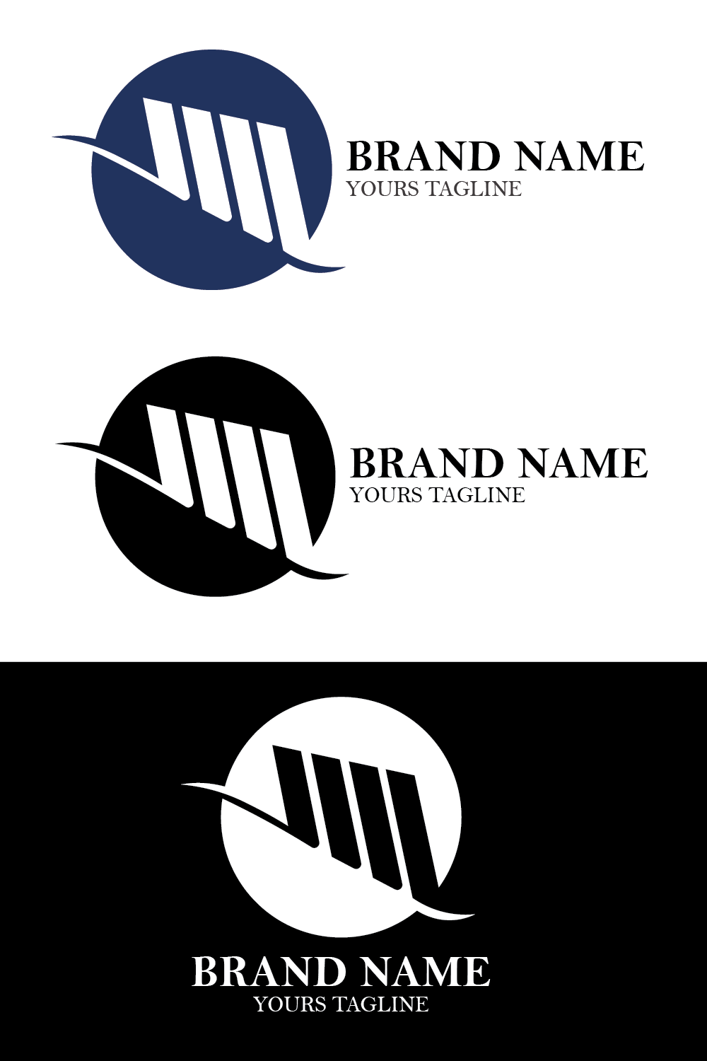 new and unique brand logo design || professional success logo design template for your company, brand and businesses pinterest preview image.