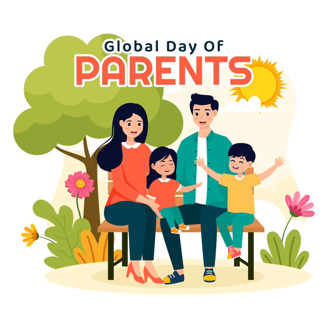 12 Global Day of Parents Illustration cover image.