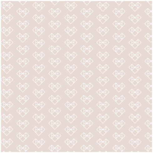 Geometric Hearts Patterns cover image.