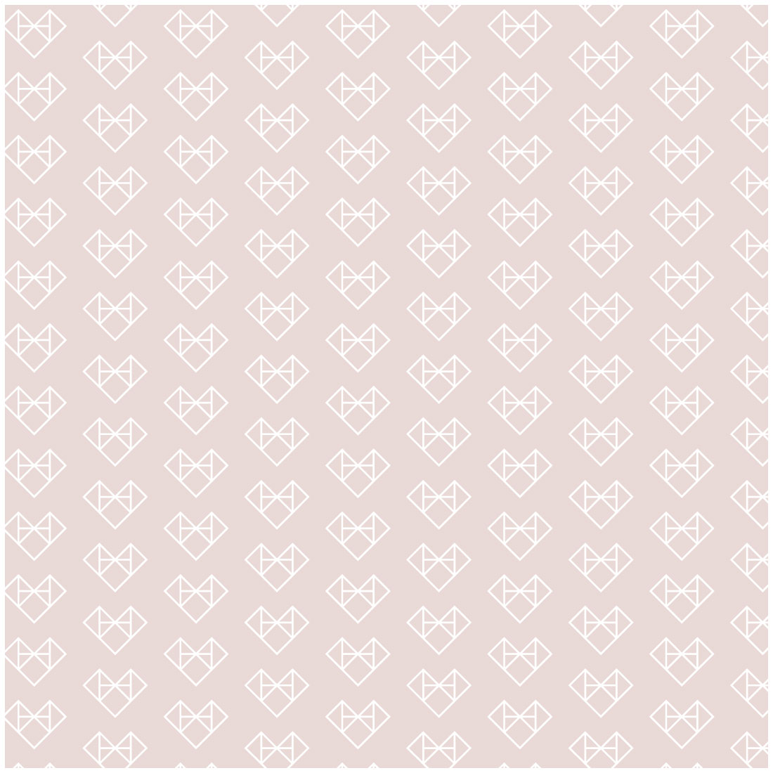 Geometric Hearts Patterns cover image.