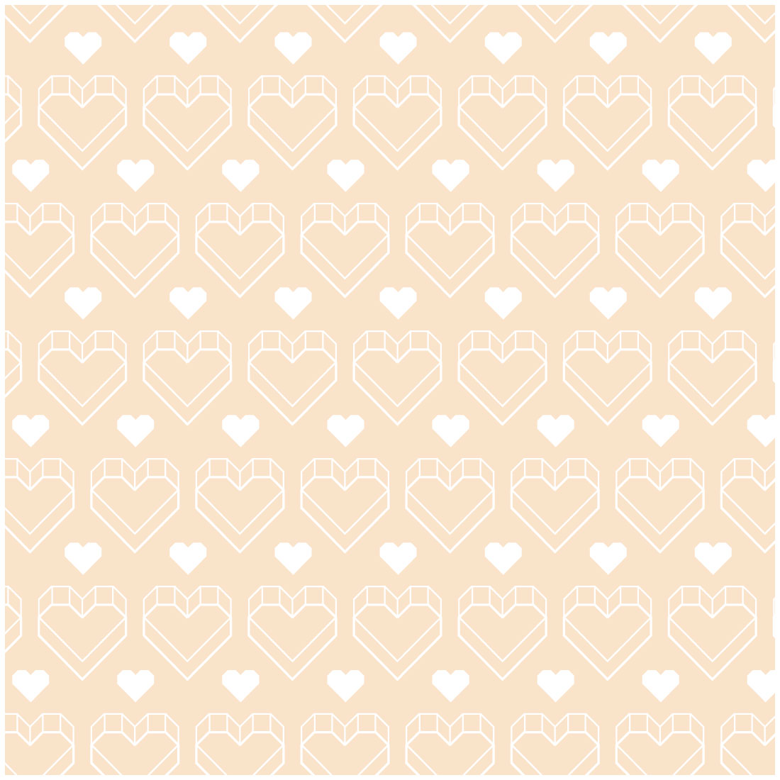 patterns geometric hearts4 103