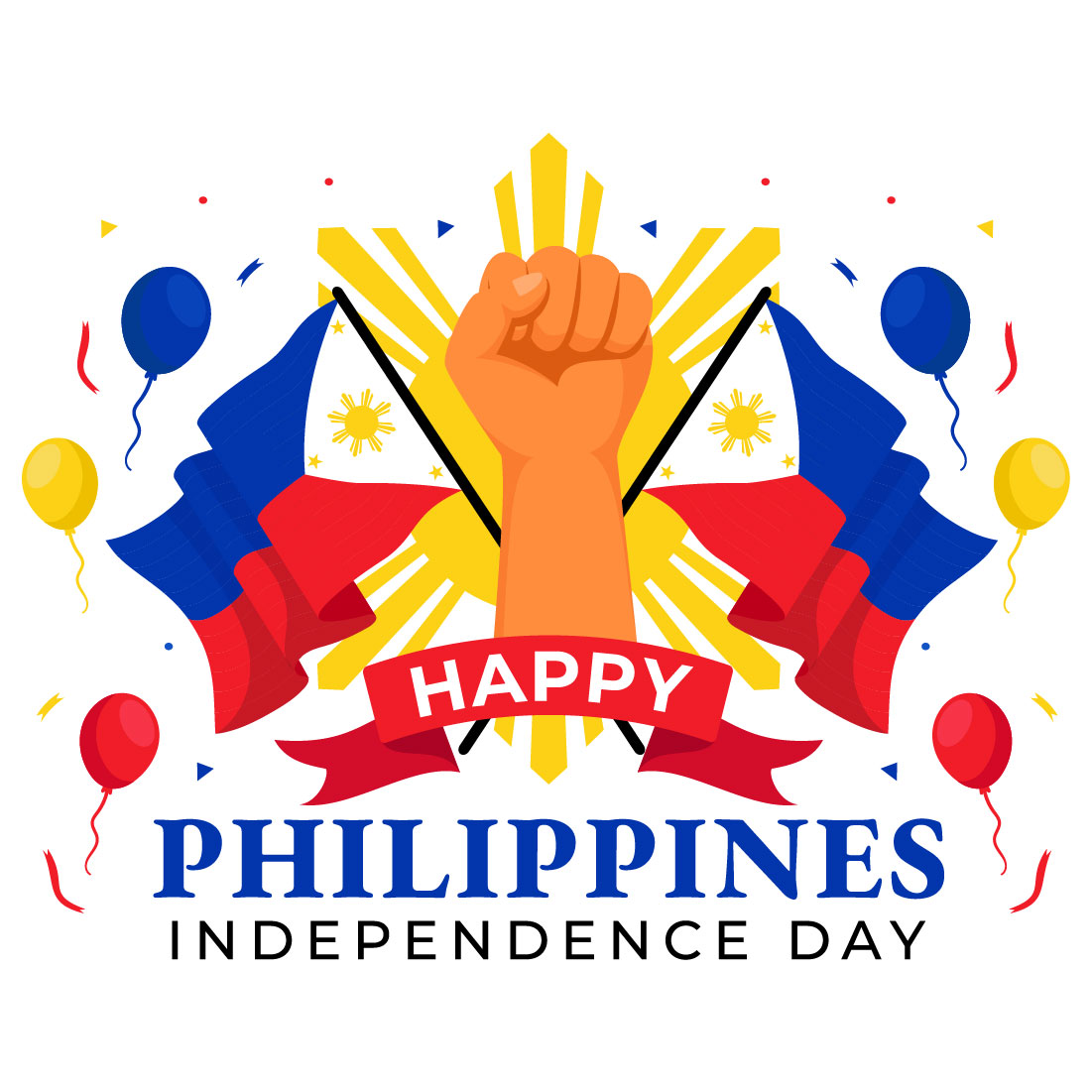 12 Philippines Independence Day Illustration cover image.