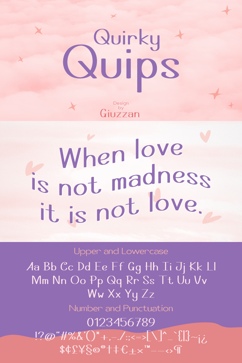 Quirky Quips pinterest preview image.