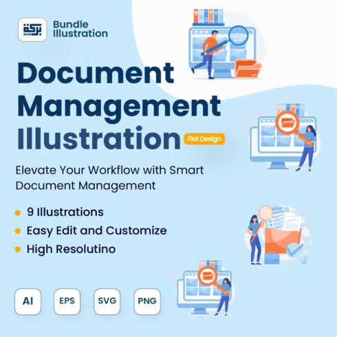 Illustration Design Regarding Document Storage Management cover image.