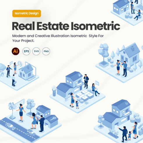 Real Estate Related Illustrations cover image.