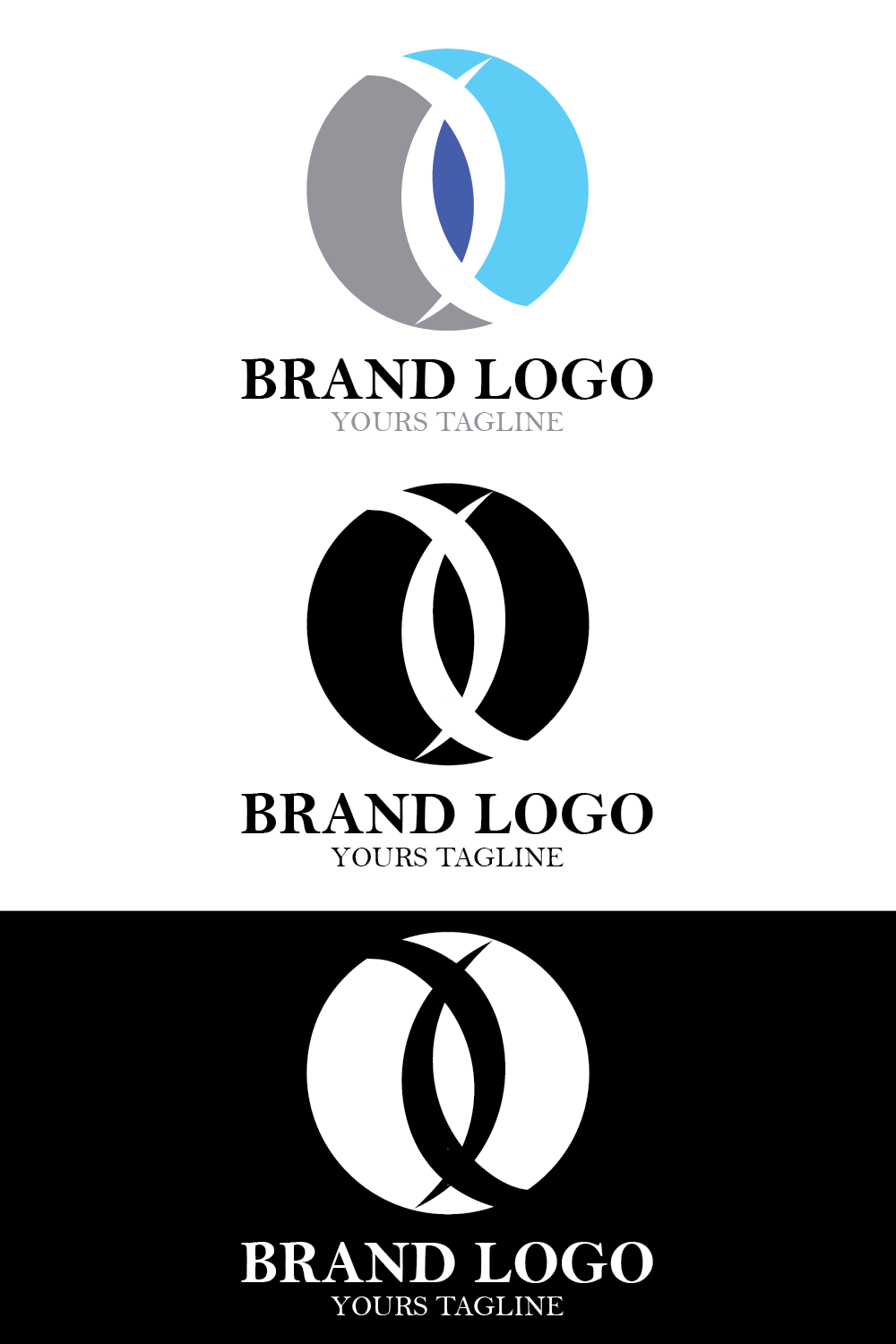 New And Unique Brand Logo Design || Professional Logo Design Template For Your Company pinterest preview image.